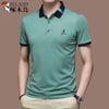 Importé - Polo Brodé Homme Manche Courts