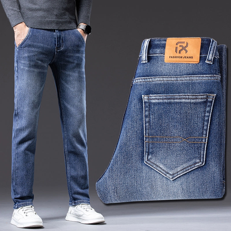 Importé - Pantalon Jean Denim Homme Décontracté