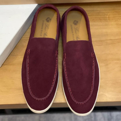 Importé - Chaussure Homme Moccasin Cuir Daim