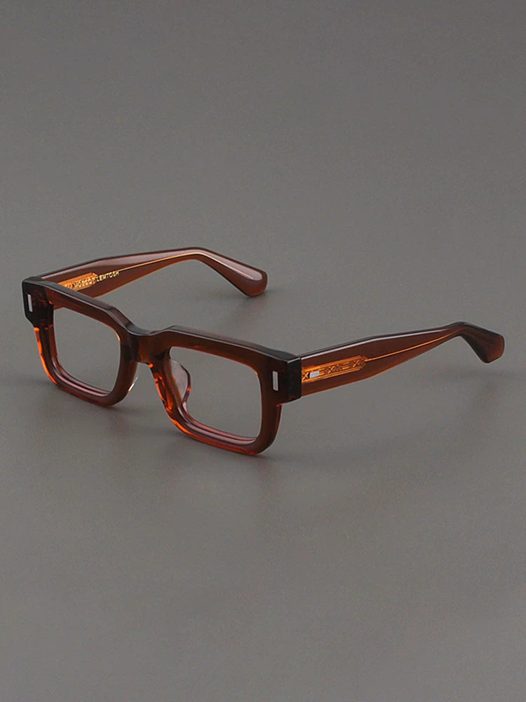 Importé – Monture Épaisse Style Rétro Lunettes Mixte
