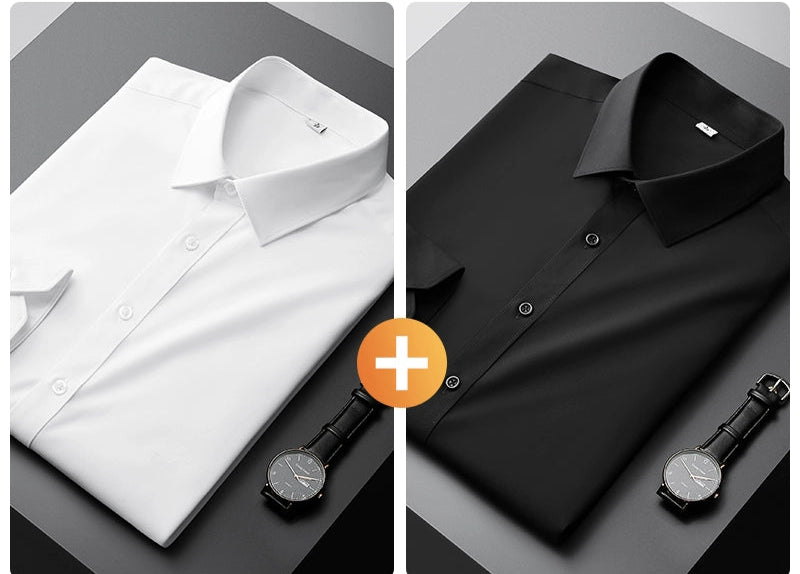 Importé - Pack de 2 Chemise Playboy Homme Manches Longues
