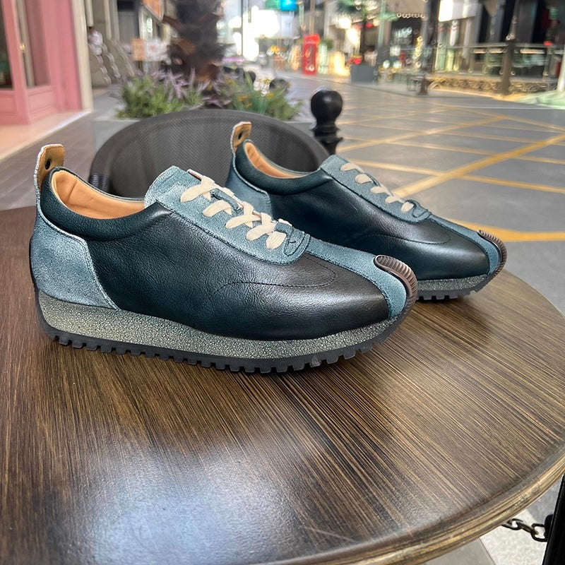 Importé - Chaussure Basket Sneaker Homme Cuir véritable