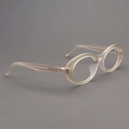 Importé – Monture Lunettes Mixte Ovales Style Rétro