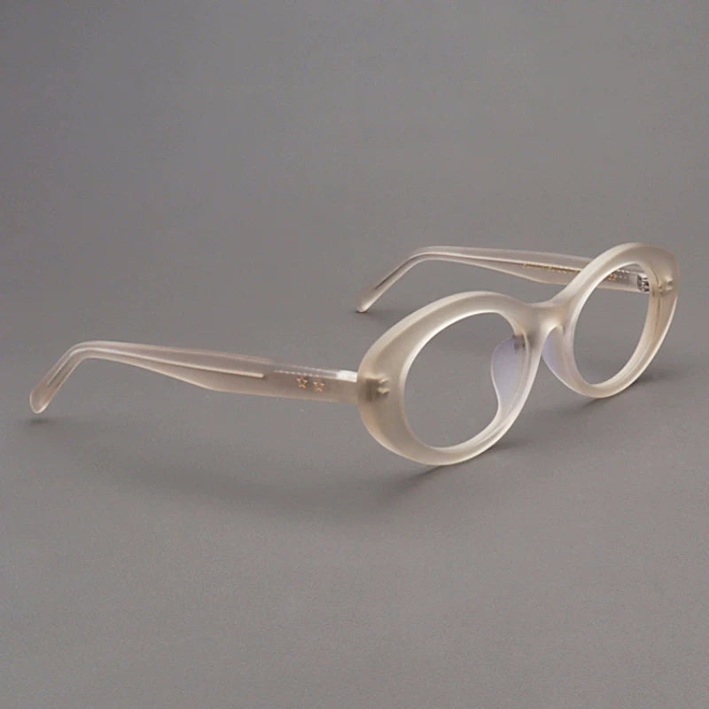 Importé – Monture Lunettes Mixte Ovales Style Rétro