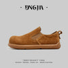Importé - Chaussure Moccasion Homme Dong Jia En Daim
