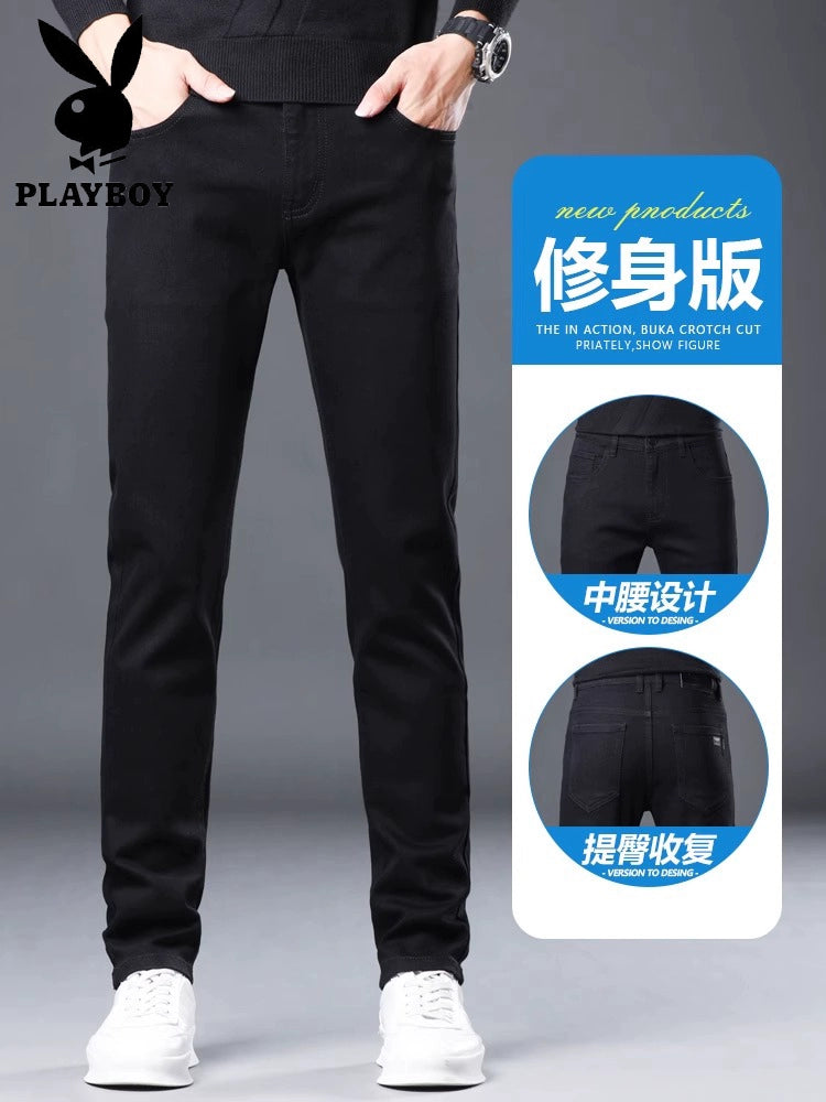 Importé - Lot 2x Pantalons Jean Playboy Stretch Décontracté