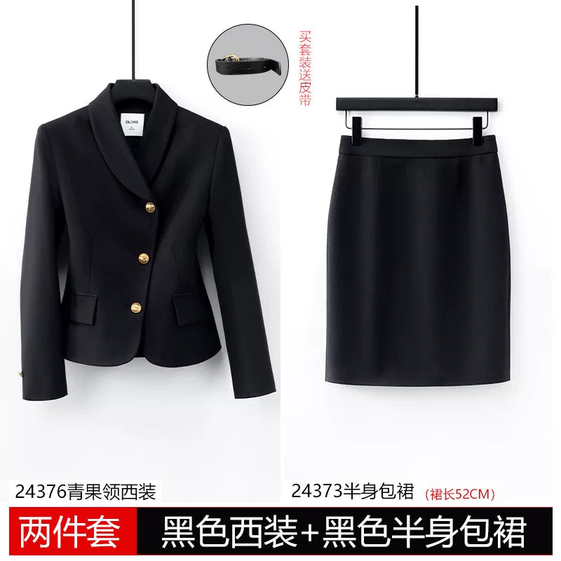 Importé - Ensemble Tailleur Femme 2-3 Pièces Slim Fit Premium