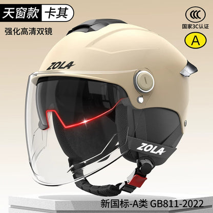 Importé - Casque Blindé Anti-Choc Protection Moto Velo