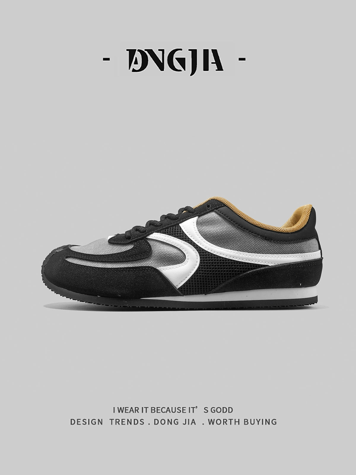 Importé - Chaussure Homme Sport  Bi-Matière Décontractée