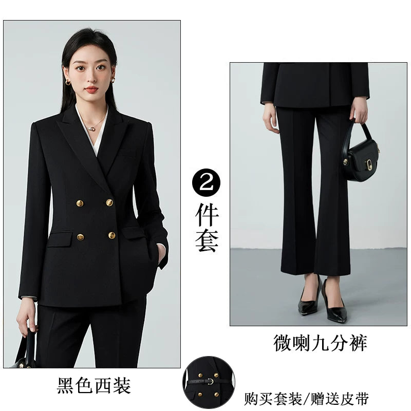 Importé - Ensemble Tailleur Femme 2-3 Pièces Slim Fit Premium