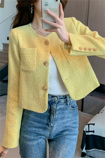 Importé - Veste Blazer Femme Slim Fit Tendance