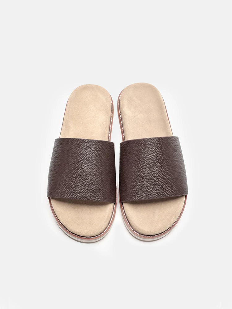 Importé - Chaussure Homme Sandale Cuir Anti-Dérapant