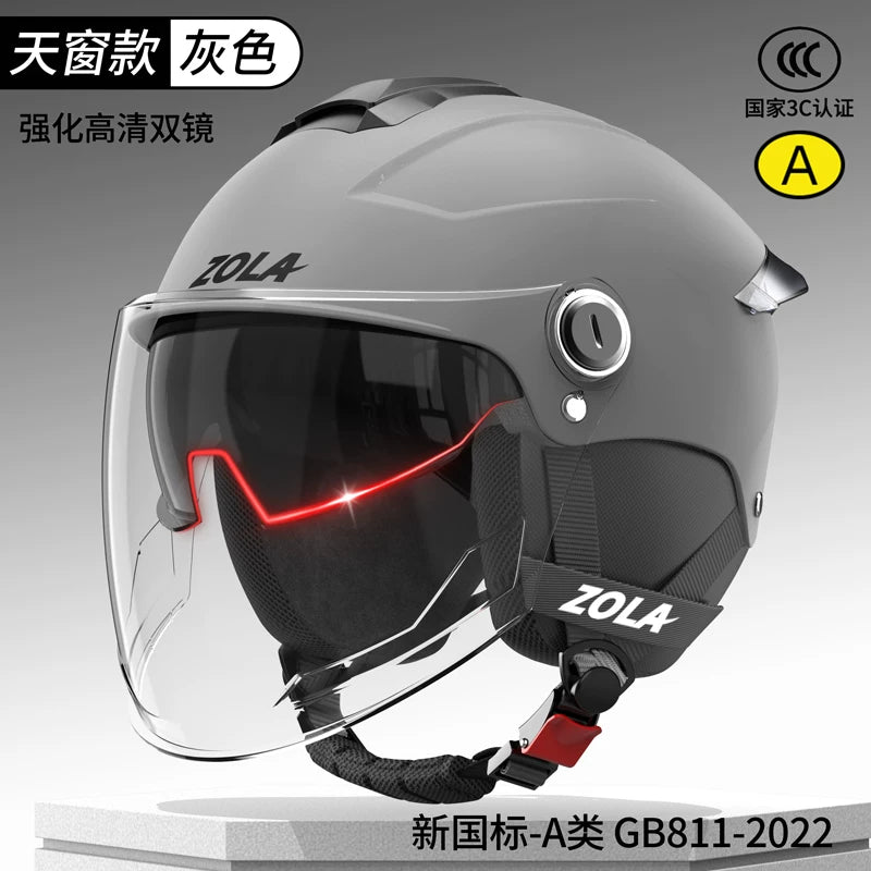 Importé - Casque Blindé Anti-Choc Protection Moto Velo