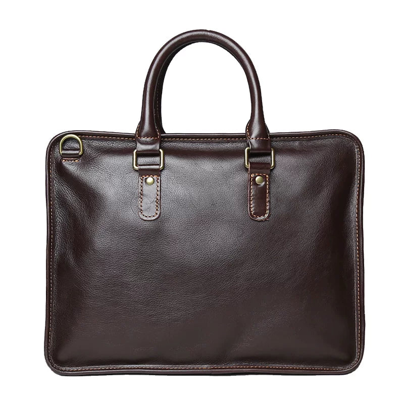 Importé - Sac Premium Cuir Gaufré Pour PC Ordinateur 14''