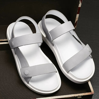 Importé - Chaussure Sandales Romaines Décontractées Cuir