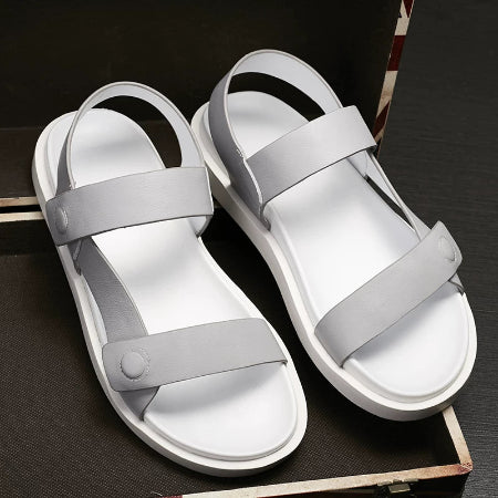 Importé - Chaussure Sandales Romaines Décontractées Cuir