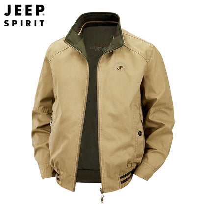 Importé - Veste Jacket Coton Lourd Double Faces Manche Longue