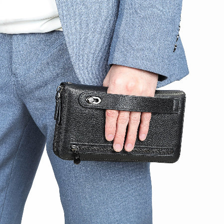 Importé - Pochette En Cuir Premium Style Décontracté