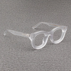 Importé – Monture Large Lunettes Rétro