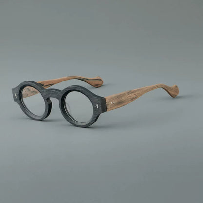 Importé – Monture Ronde Style Rétro Lunettes Mixte