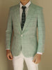 Importé - Blazer Veste Homme Décontracté A Carreaux Tendance