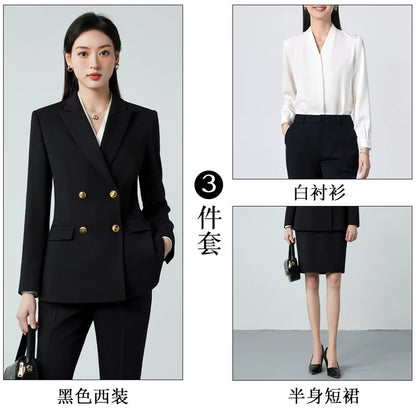 Importé - Ensemble Tailleur Femme 2-3 Pièces Slim Fit Premium