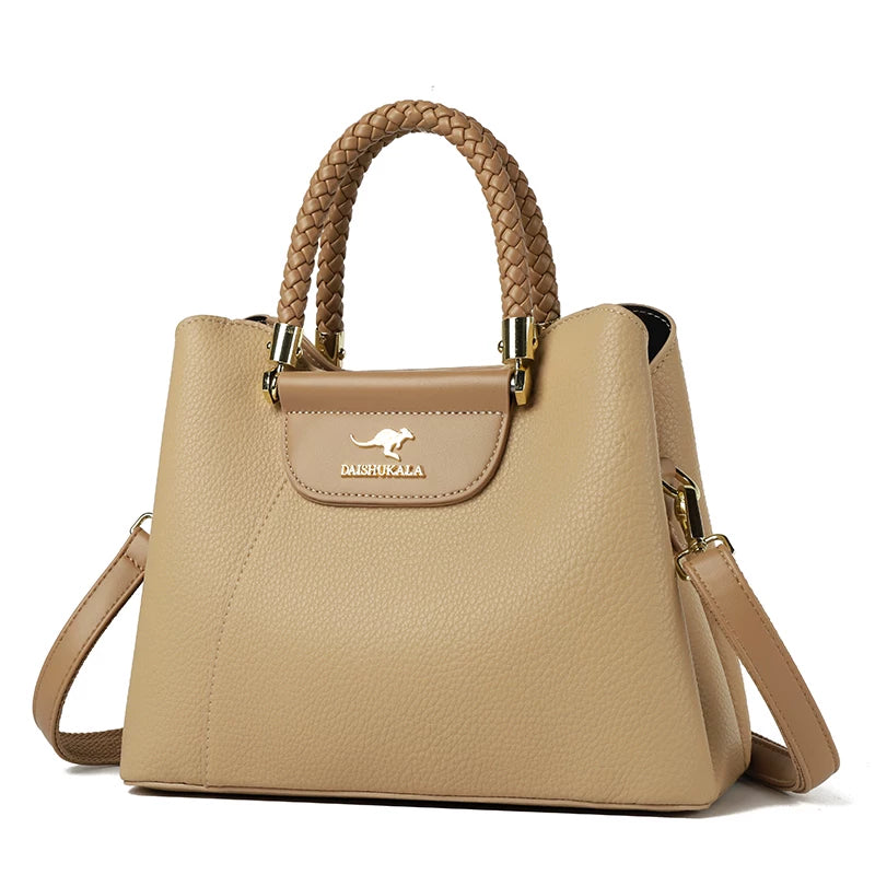Importé - Sac À Mains Femme En Cuir Authentique