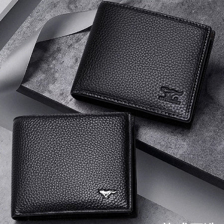 Importé - Portefeuille Porte-Cartes d'affaires Cuir Véritable