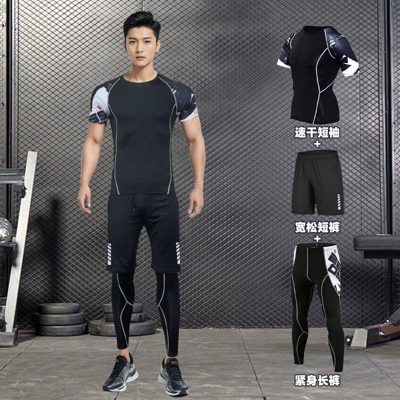 Importé - Ensemble Sport Homme Décontractés Lot 3 à 4 pièces - fitness