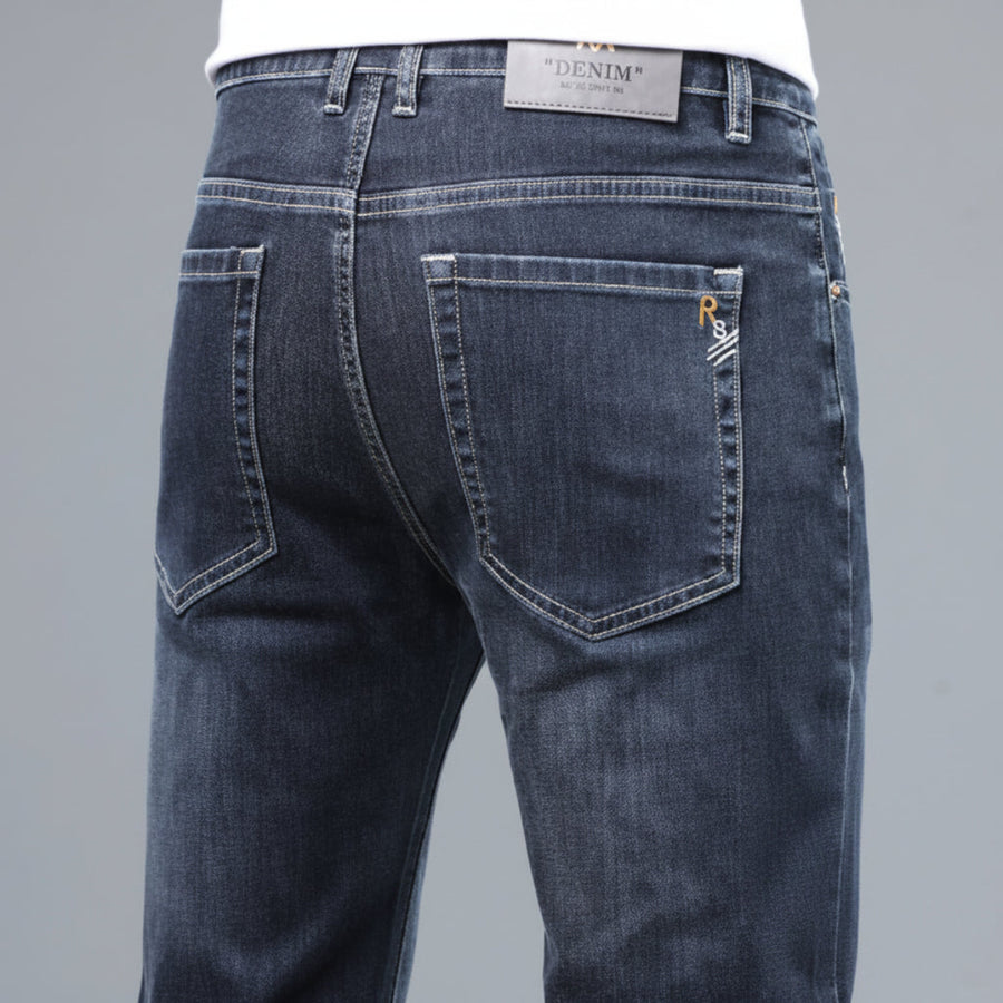 Importé - Playboy Pantalon Slim Fit Homme Jean Stretch
