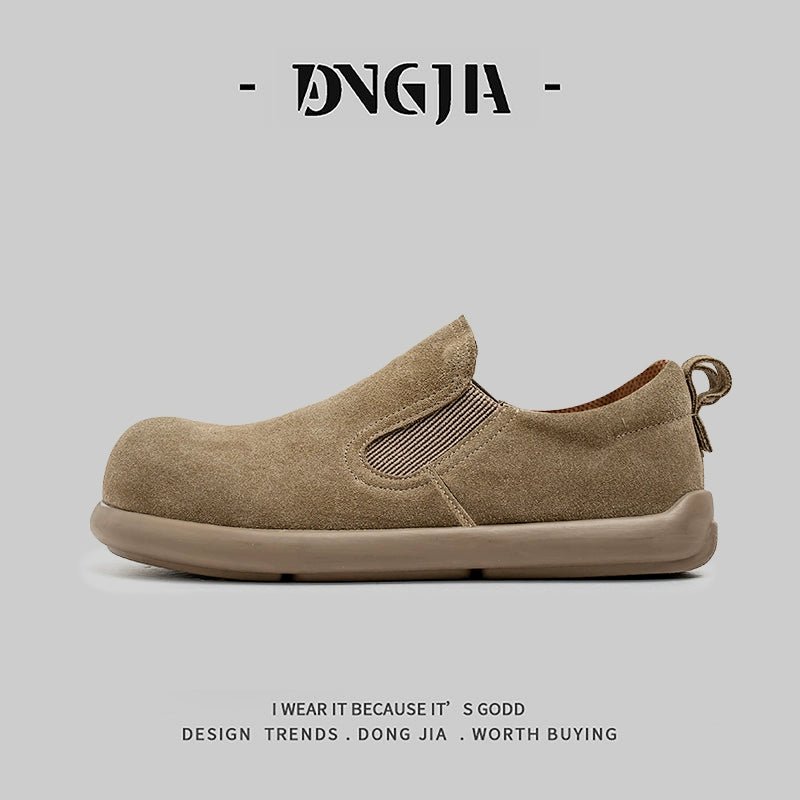 Importé - Chaussure Moccasion Homme Dong Jia En Daim