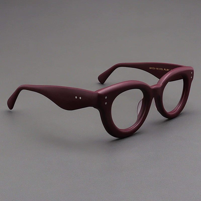 Importé - Monture Mixte Rétro Lunettes Larges