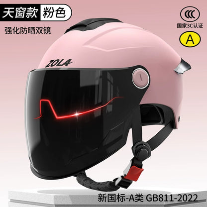Importé - Casque Blindé Anti-Choc Protection Moto Velo
