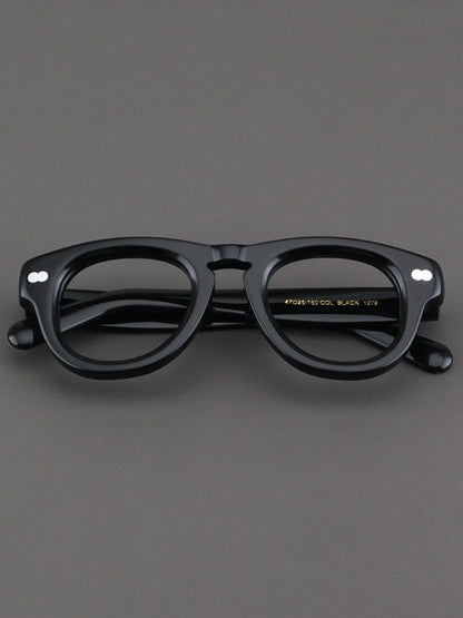 Importé – Monture Large Rétro Lunettes Mixtes