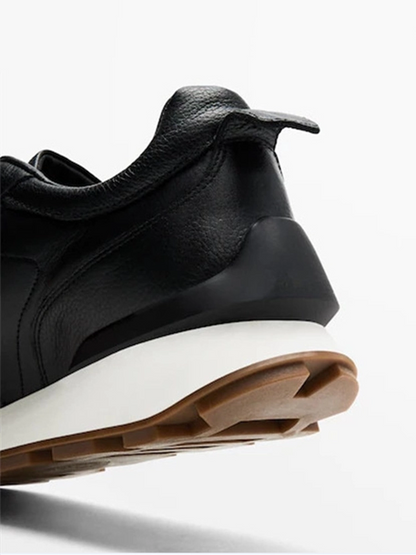 Importé - Chaussure Sneakers Homme Cuir véritable
