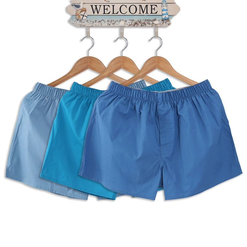 Importé - Lot 3 Boxers Sport Homme Pur Coton