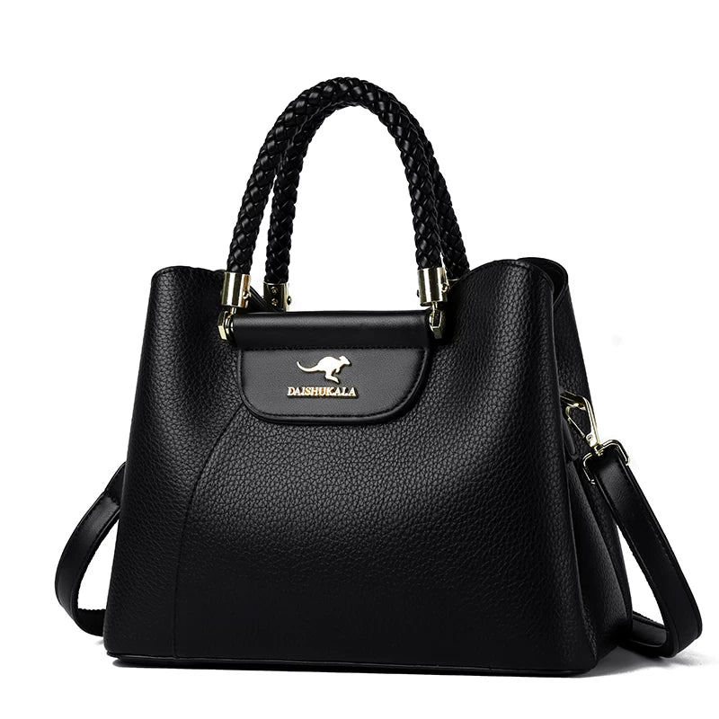 Importé - Sac À Mains Femme En Cuir Authentique