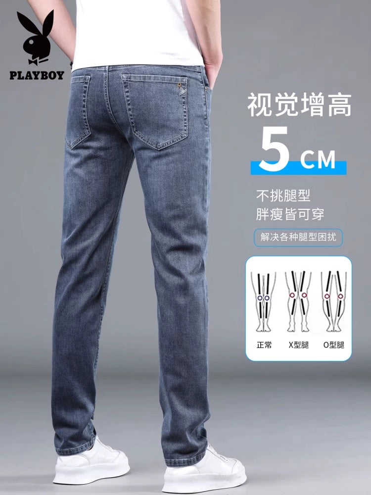 Importé - Playboy Pantalon Slim Fit Homme Jean Stretch