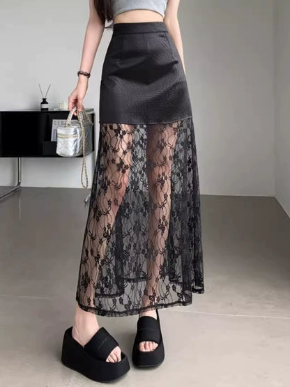 Importé - Jupe Femme Taille Haute Design Tendance