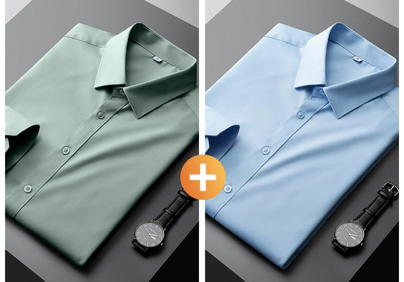 Importé - Pack de 2 Chemise Playboy Homme Manches Longues