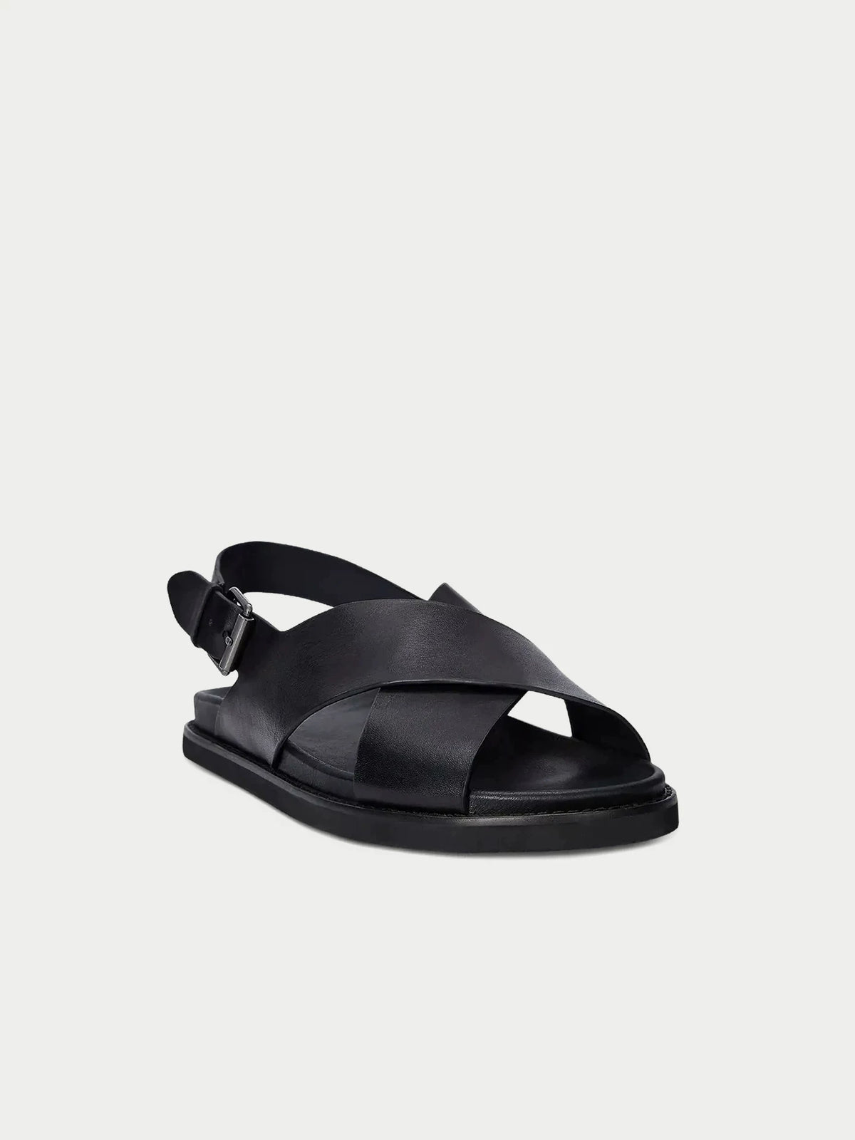 Importé - Chaussure Sandales A Brides Croisées Décontractées En Cuir