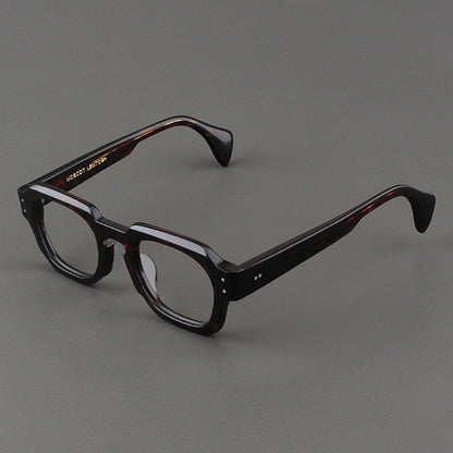 Importé – Monture Large Lunettes Rétro Mixte