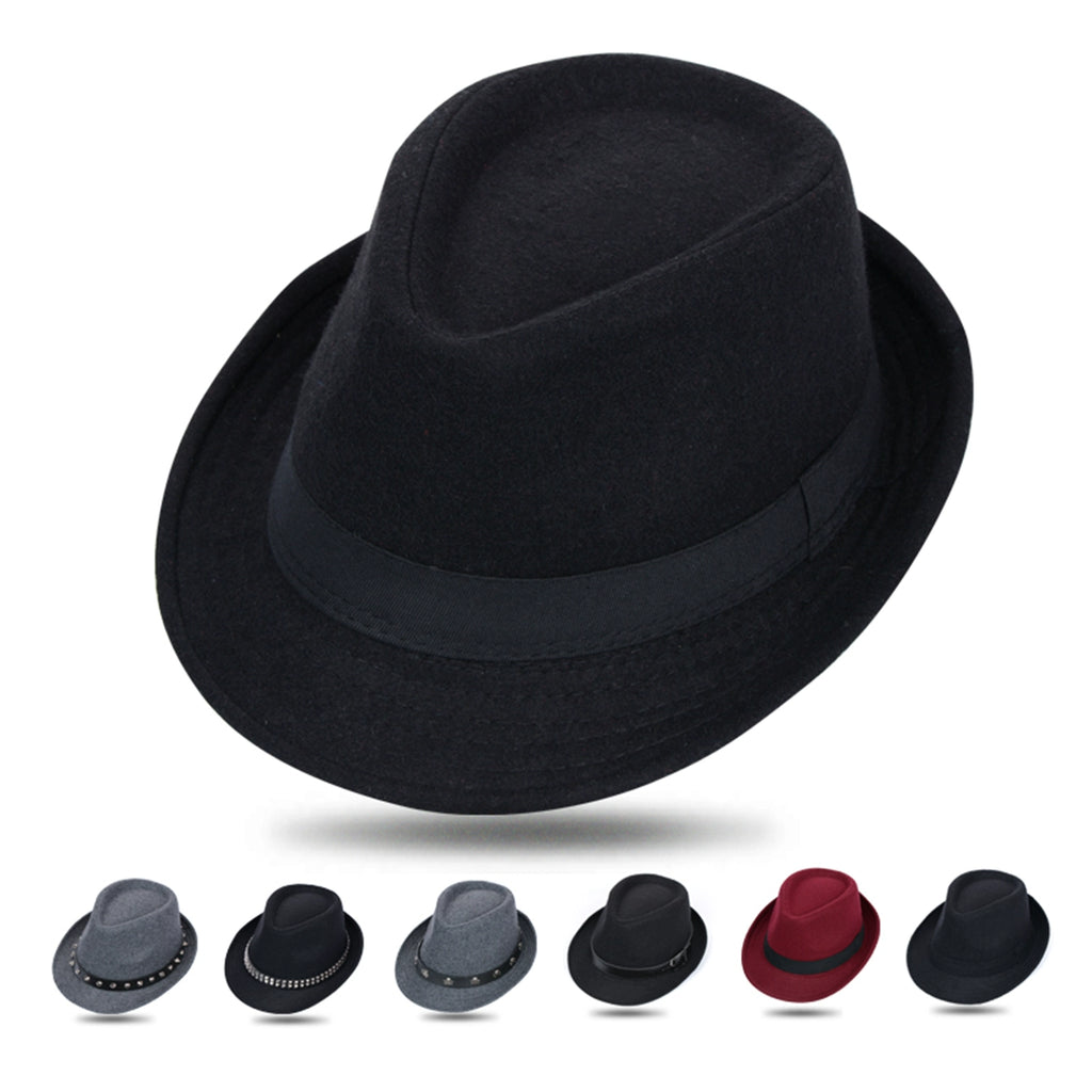 Importé - Chapeau Homme A Bords Roulés Décontracté Britannique Rétro