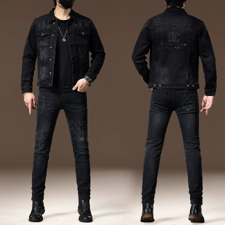 Importé - Ensemble Jacket Homme En Jean