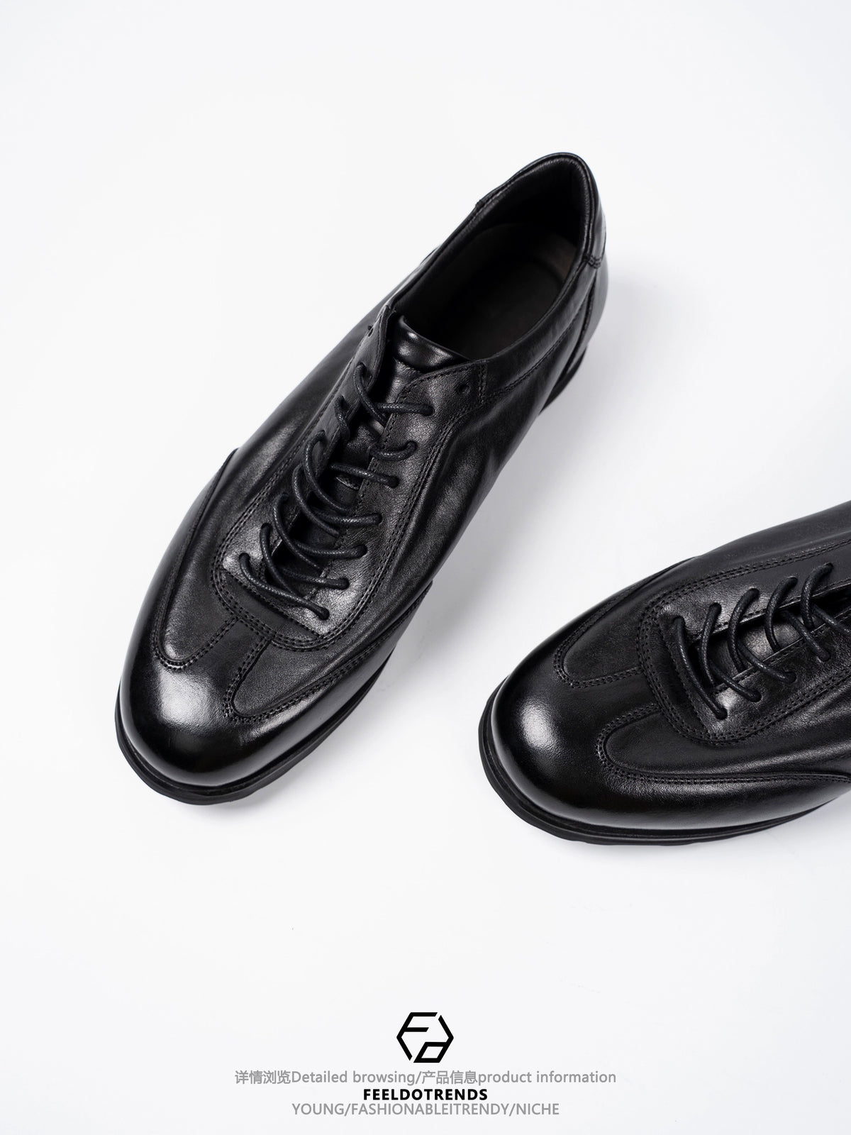 Importé - Chaussure Homme Mocassin Cuir Compensé