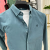 Importé - Chemise Homme Manches Longues 100% Coton