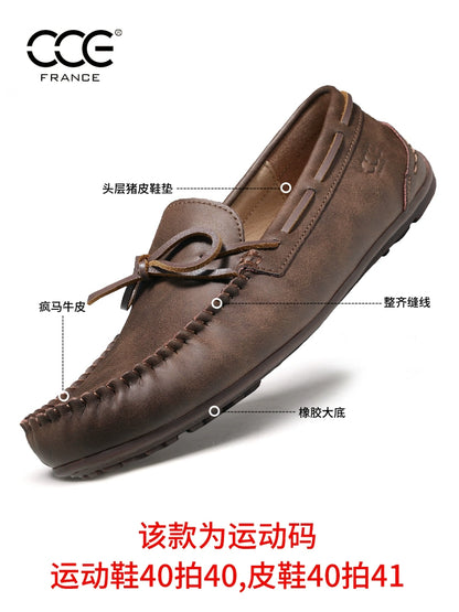Importé - CCE Tod's Cuir Chaussure Homme Britannique