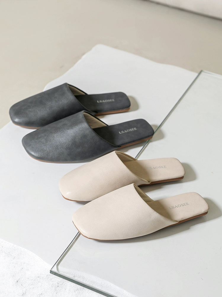 Importé - Sandales Mixtes Pantoufles Simili-Cuir Antidérapantes