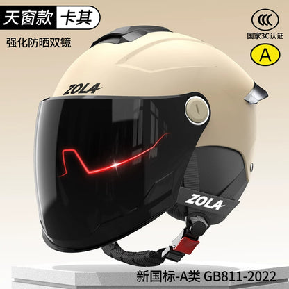 Importé - Casque Blindé Anti-Choc Protection Moto Velo