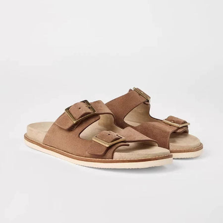 Importé - Chaussure Sandales Décontractées En Cuir